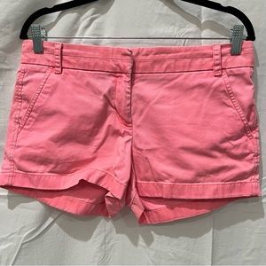 J. Crew Size 6 Shocking Pink Shorts!